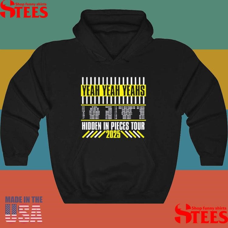Yeah Yeah Yeahs Hidden In Pieces Tour 2025 T-Shirt