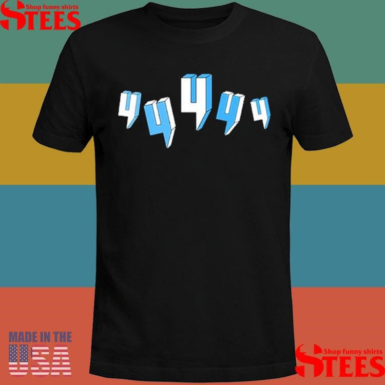 Yelir World Black Tee Five Y Logo Baby Blue Shirts