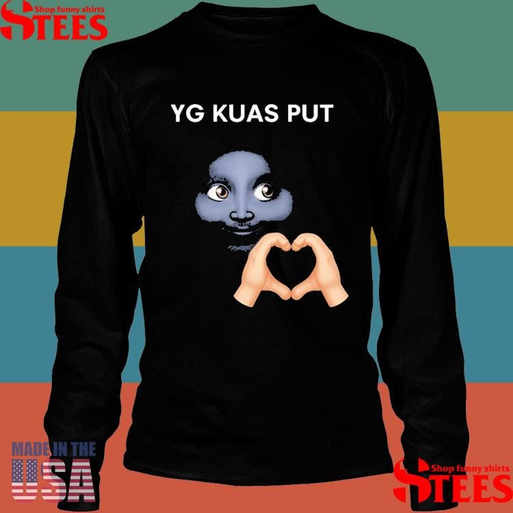 Yg Kuas Put Icon Face And Heart T-shirt