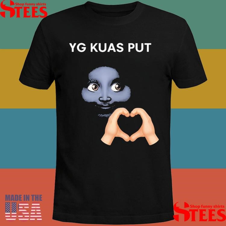 Yg Kuas Put Icon Face And Heart T-shirt