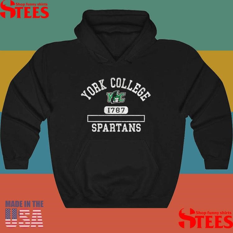 York College 1787 Spartans Shirts