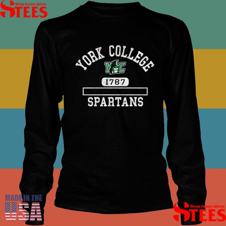 York College 1787 Spartans Shirts