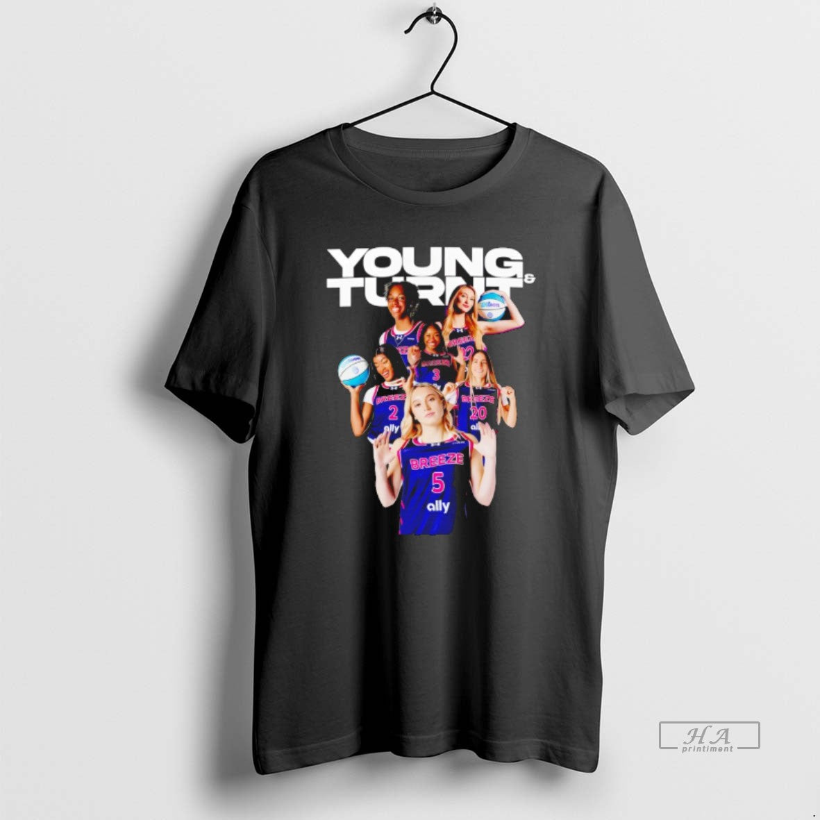 Official Young And Turnt Breeze Basketball Unrivaled Sgg Hoops Paige Bueckers T-Shirts, Hoodie, Sweatshirt | CiraTrend.com