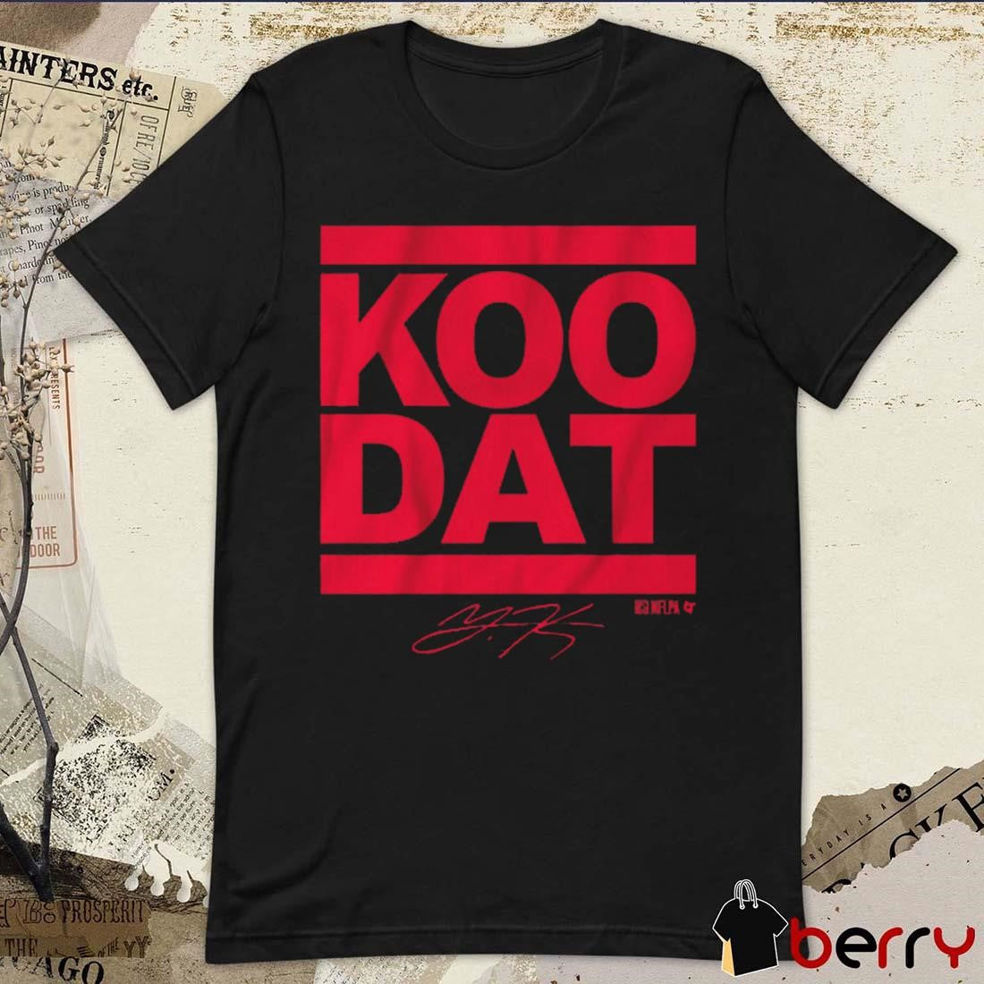 Younghoe Koo Koo Dat Atlanta Falcons Signature t-shirt