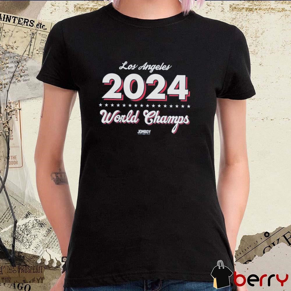 Your 2024 World Champs Los Angeles Dodgers MLB t-shirt