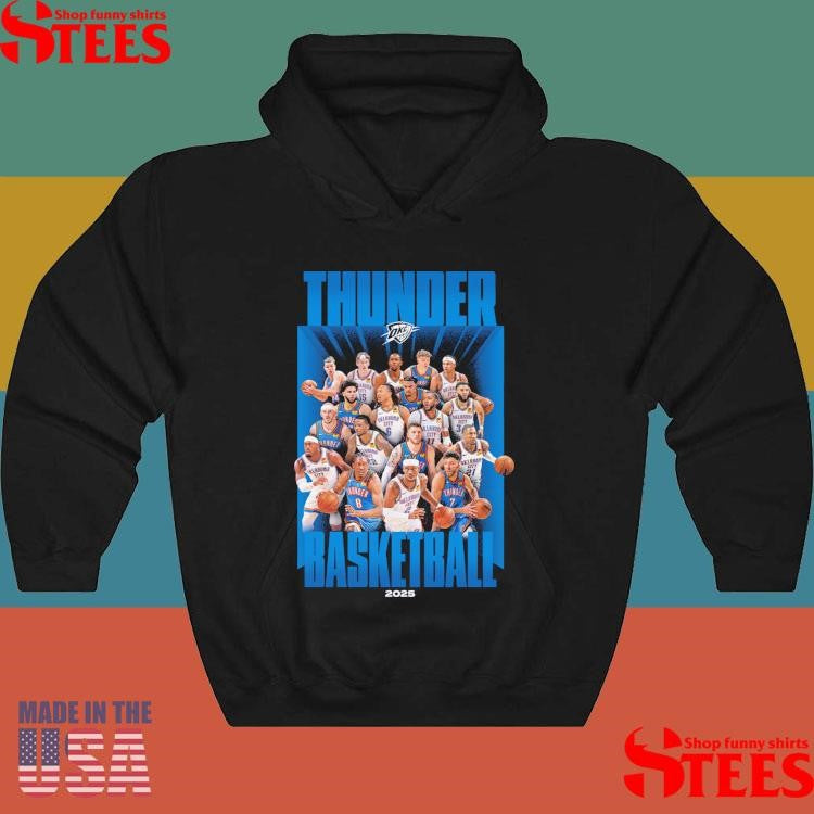 Youth Oklahoma City Thunder 2024-2025 Roster Shirts