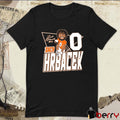 Zach Hrbacek 0 NCAA Sam Houston Bearkats football Caricature Signature t-shirt