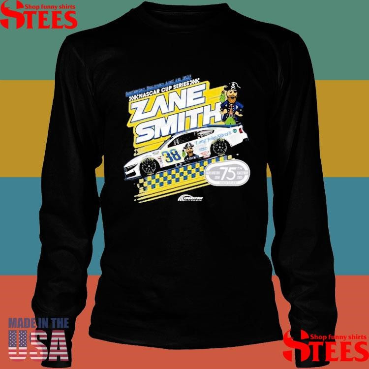 Zane Smith Checkered Flag Sports Long John Silver’s Car Shirts
