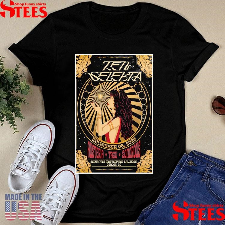 Zen Selekta At Cervantes Masterpiece Ballroom Denver Co November 8 2025 Shirts
