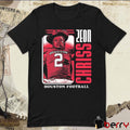 Zeon Chriss Houston Cougars Football Graphic t-shirt