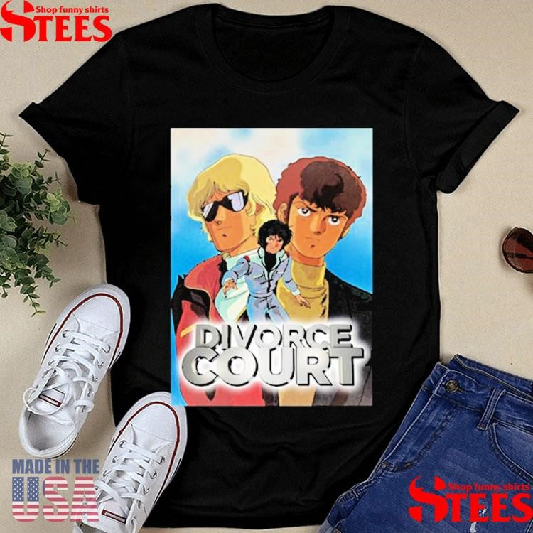 Zeta Gundam Quattro Amuro Kamille Divorce Court Shirts