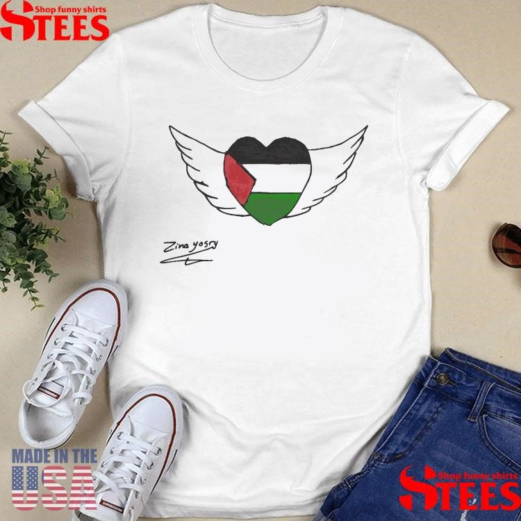 Zina Art Free Palestine T-shirt