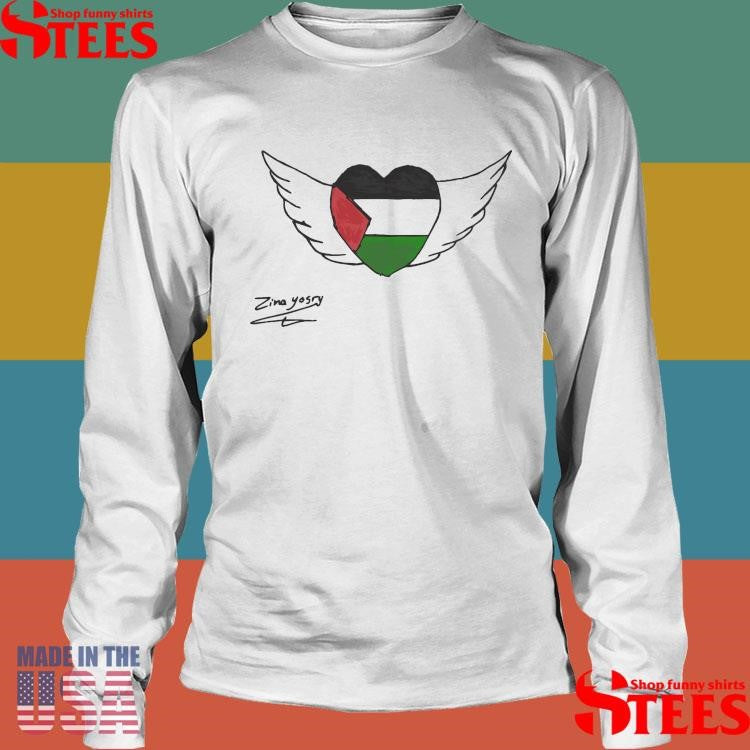 Zina Art Free Palestine T-shirt