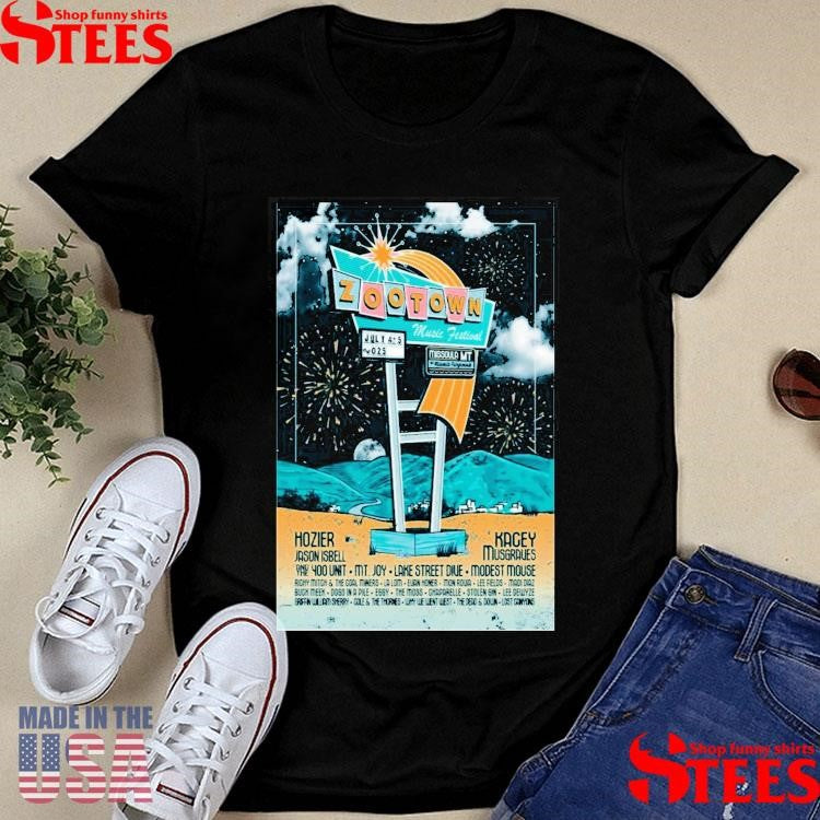 Zootown Music Missoula, Montana Fes 2025 Tour T-shirt
