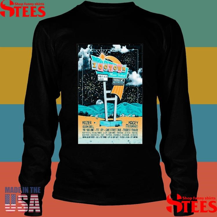 Zootown Music Missoula, Montana Fes 2025 Tour T-shirt