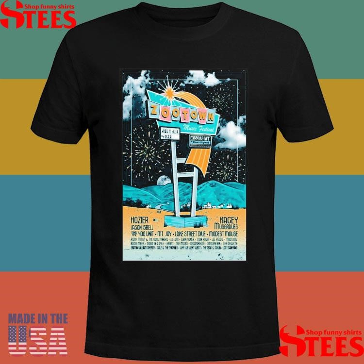 Zootown Music Missoula, Montana Fes 2025 Tour T-shirt