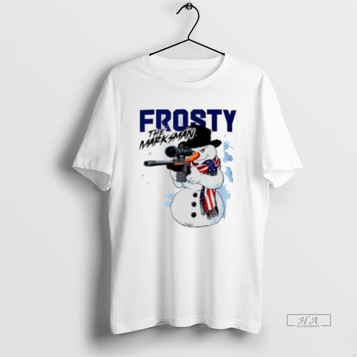 Official Frosty The Marksman Snowman Classic Womens T-Shirts, Hoodie, Sweatshirt | CiraTrend.com