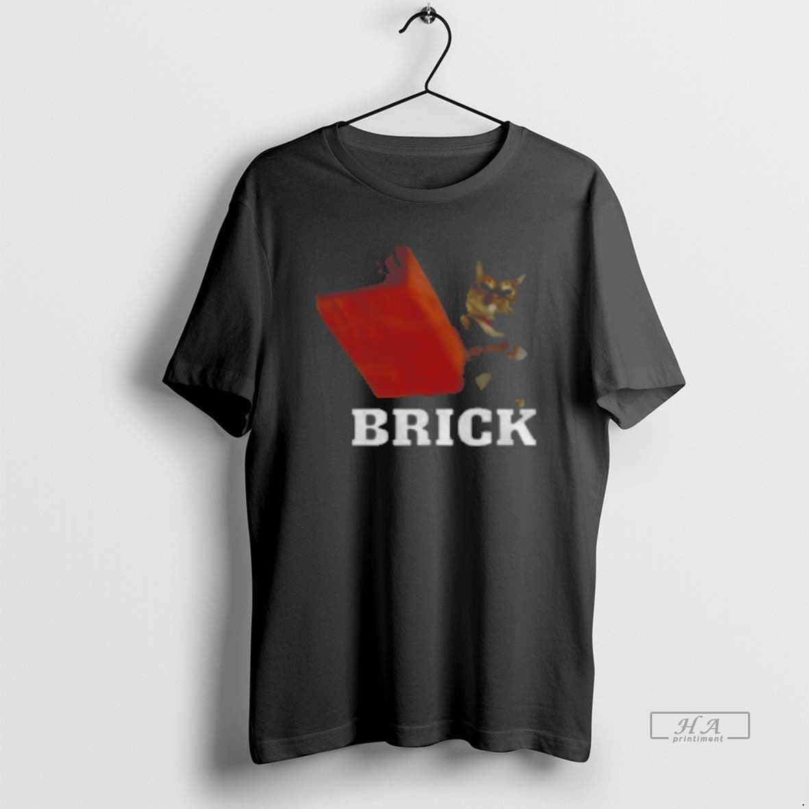 Official Funny Cat Throwing Brick Meme Classic Womens T-Shirts, Hoodie, Sweatshirt | CiraTrend.com