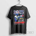Officials 2025 Al East Division Champions Toronto Blue Jays Mascot T Shirt