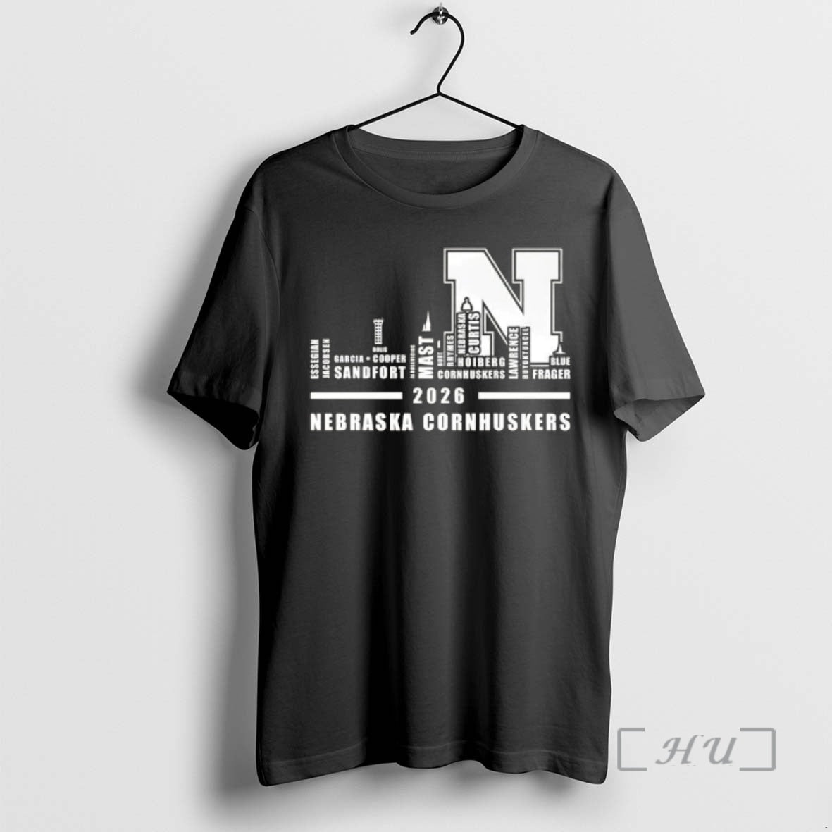 Officials 2026 Nebraska Cornhuskers All Names City Skyline T-Shirts, Hoodie, Sweatshirt | CiraTrend.com