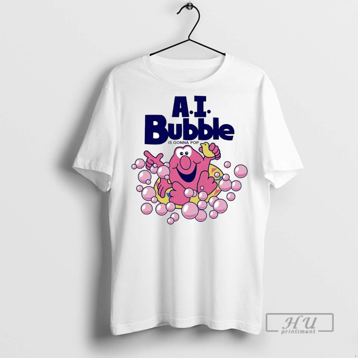 Officials Ai Bubble Is Gonna Pop T Shirt