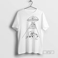 Officials Alien Ufo Take Me Home Country Roads T Shirt