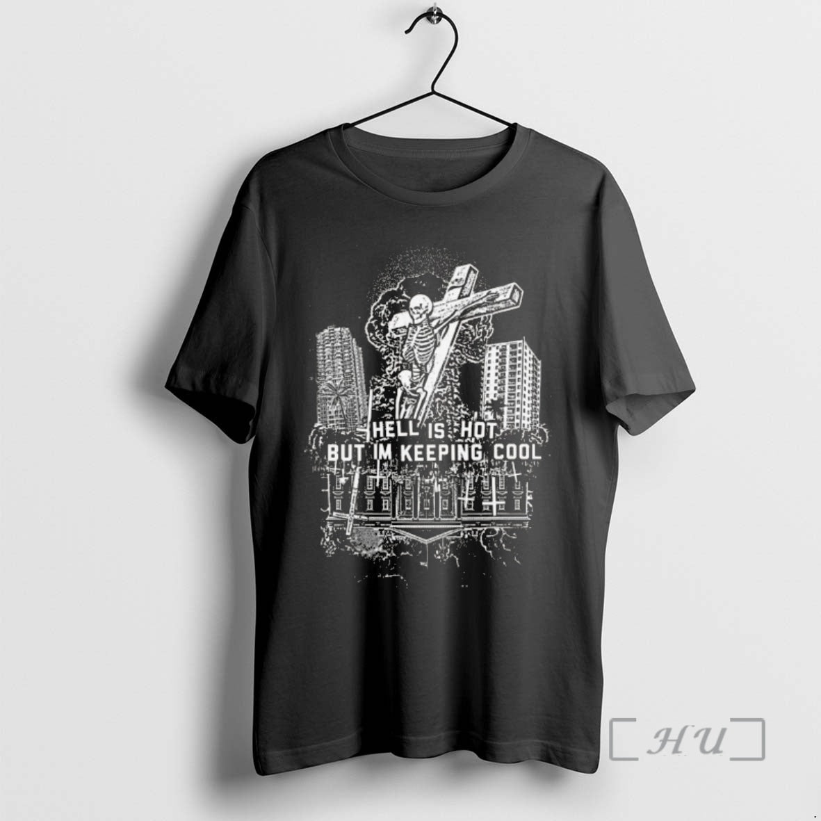 Officials American Nightmare Hell Is Hot But Im Keeping Cool T-Shirts, Hoodie, Sweatshirt | CiraTrend.com