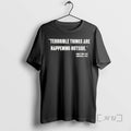 Officials Anne Frank 1944 Americans 2026 Terrrible Things Are Happening Outside Premium T Shirts Sweater Hoodie, Sweatshirt