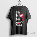 Officials Babe In Total Control Of Herself Bitch Graphic T-Shirts, Hoodie, Sweatshirt | CiraTrend.com