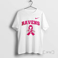 Officials Baltimore Ravens Cancer Awareness Never Ever Giving Up Hope T-Shirts, Hoodie, Sweatshirt | CiraTrend.com