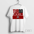 Officials Bo Jackson Turbo Ohio State Football Logo T Shirt