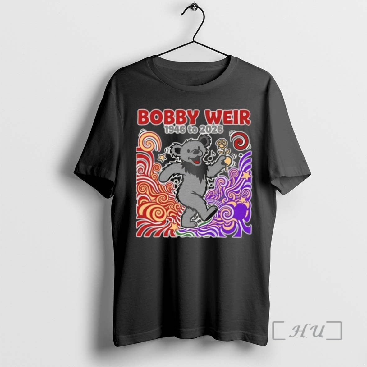 Officials Bobby Weir Dead Bear 1946 2026 Memorial T-Shirts, Hoodie, Sweatshirt | CiraTrend.com