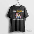 Officials Born A Marlins Fan Just Like My Daddy T Shirt