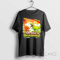Officials Brontosaurus And T Rex As A Meteor Falls Oh Sht The Economy Premium T-Shirts, Hoodie, Sweatshirt | CiraTrend.com