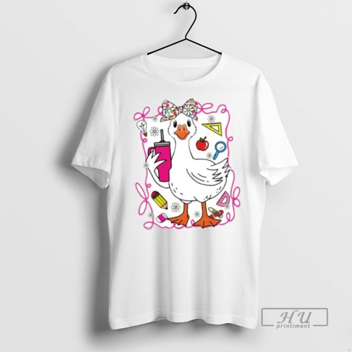 Officials Brooke And Bear Back To School Goose Ornaments T Shirt