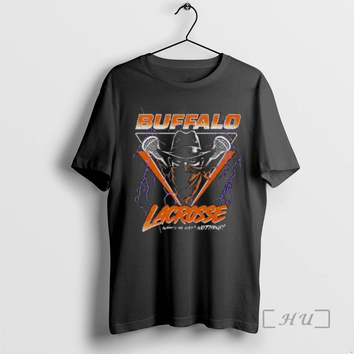 Officials Buffalo Lacrosse Whats He Got Nothing Circle Black T-Shirts, Hoodie, Sweatshirt | CiraTrend.com