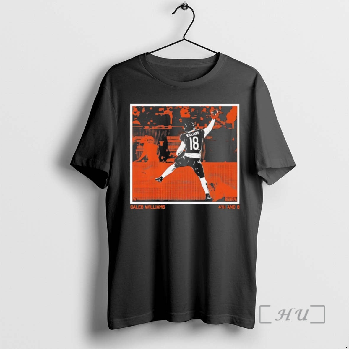 Officials Caleb Williams 4th And 8 Completion To Rome Odunze T-Shirts, Hoodie, Sweatshirt | CiraTrend.com
