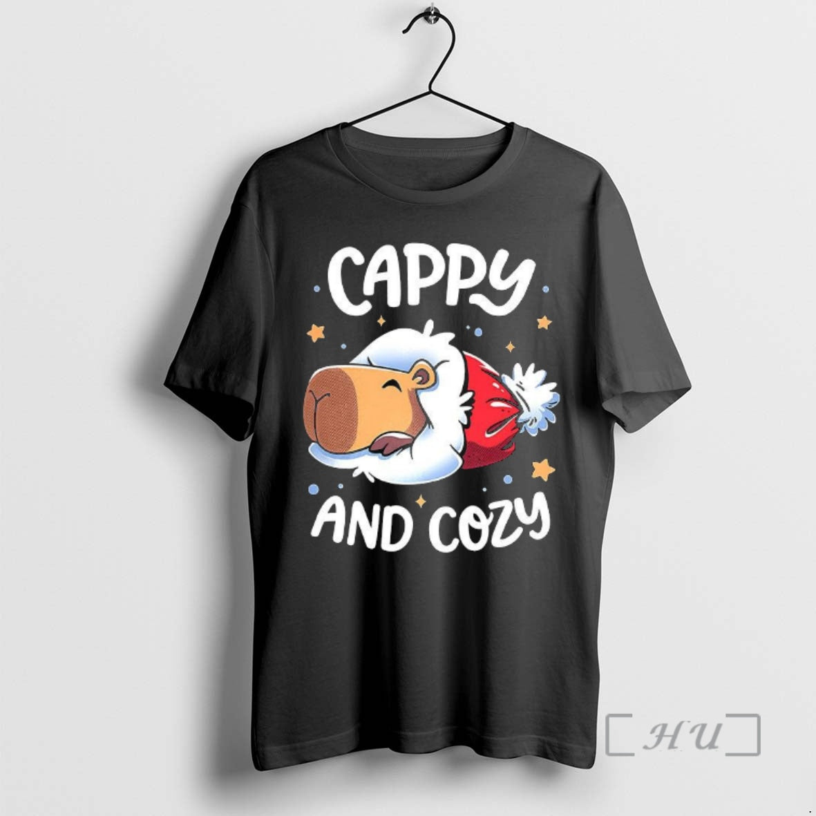 Officials Cappy And Cozy Capybara Holidays Christmas T-Shirts, Hoodie, Sweatshirt | CiraTrend.com