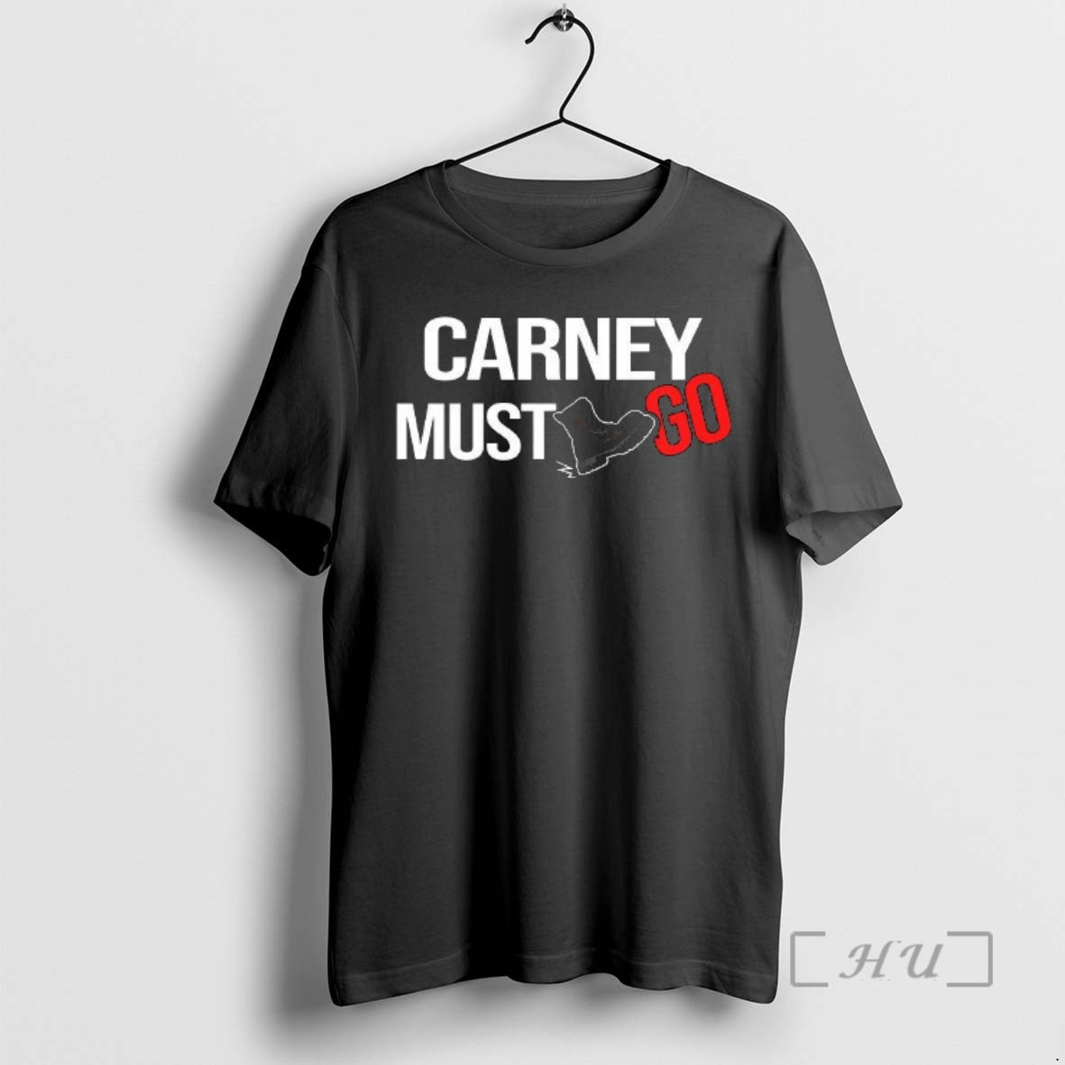 Officials Carney Must Go Boot Satirical Political Woman T-Shirts, Hoodie, Sweatshirt | CiraTrend.com