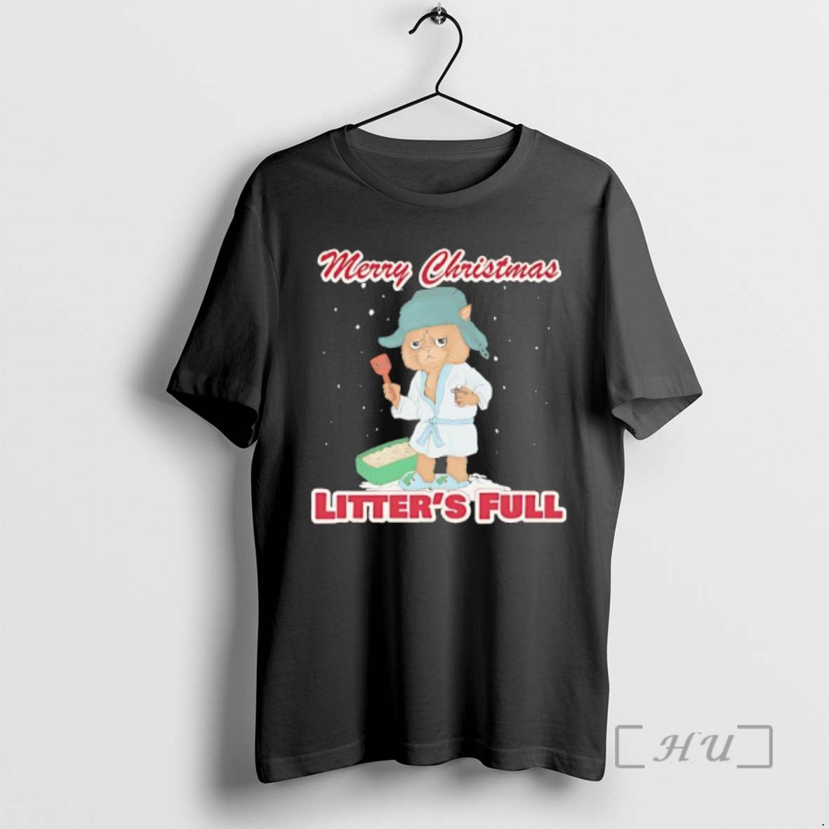 Officials Cat Merry Christmas Litters Full Graphic T-Shirts, Hoodie, Sweatshirt | CiraTrend.com