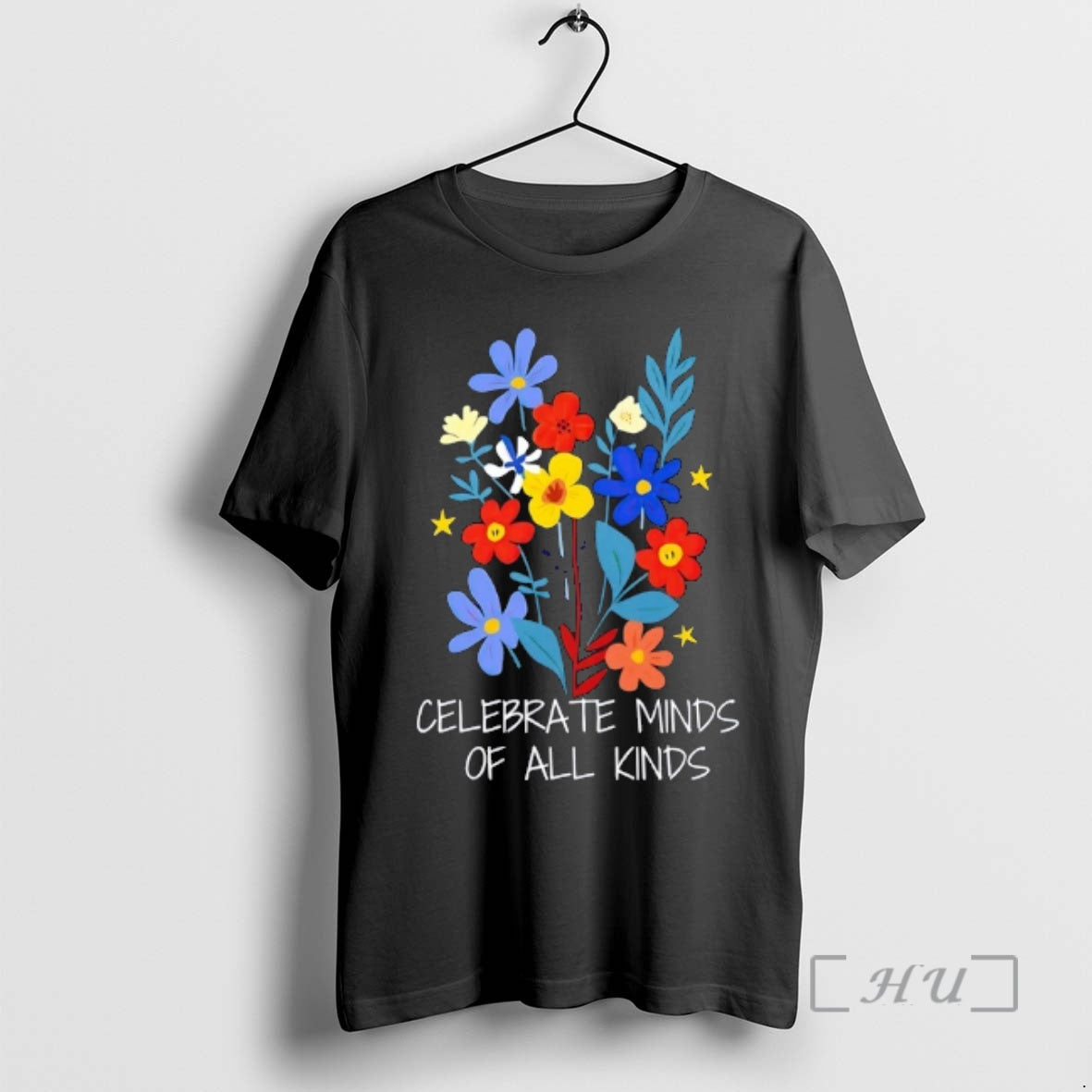 Officials Celebrate Minds Of All Kinds Floral Colors T-Shirts, Hoodie, Sweatshirt | CiraTrend.com