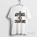 Officials Champion Florida State Seminoles 2025 Ncaa Womens Soccer National T-Shirts, Hoodie, Sweatshirt | CiraTrend.com