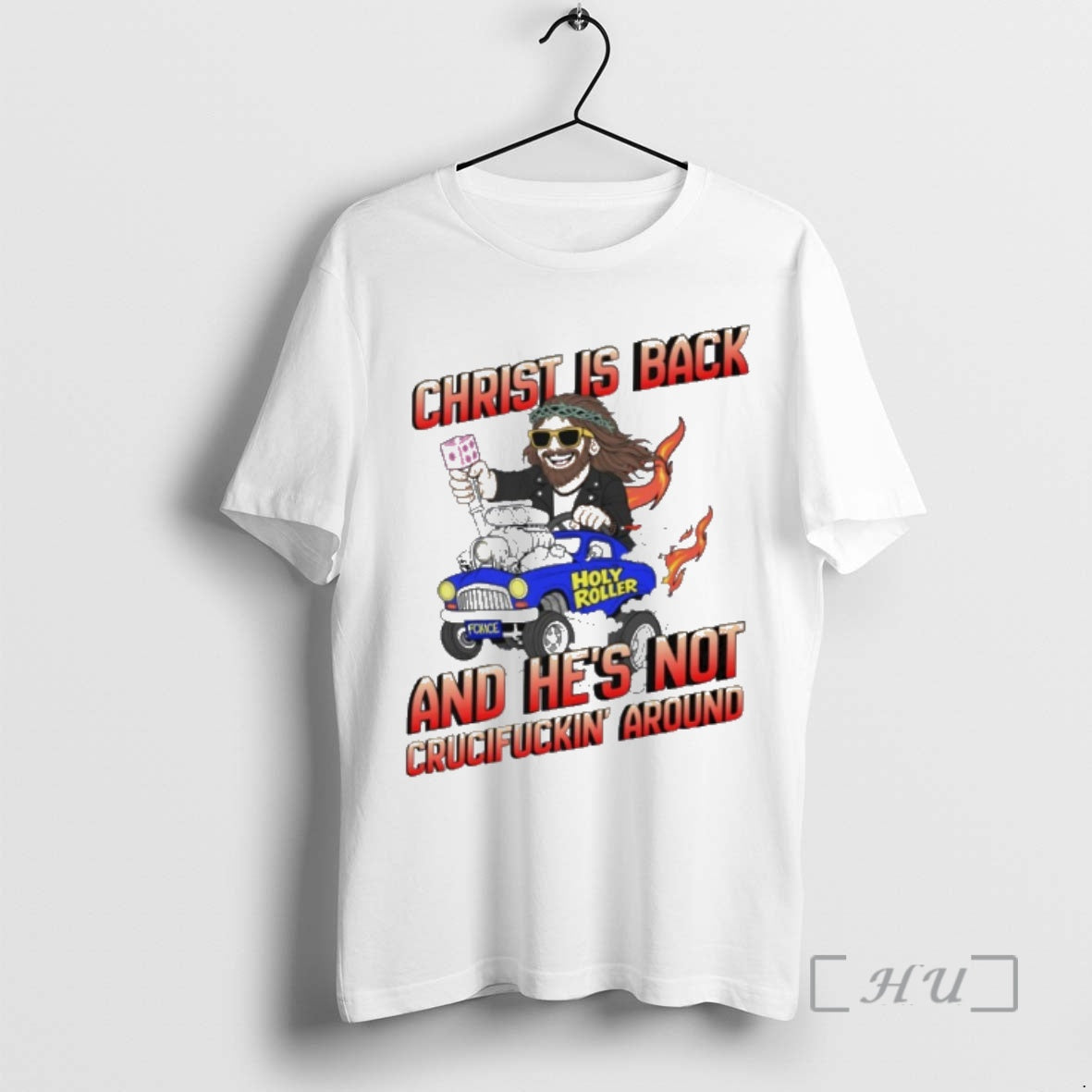 Officials Christ Is Back And Hes Not Crucifuckin Around T-Shirts, Hoodie, Sweatshirt | CiraTrend.com