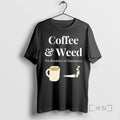 Officials Coffee Weed Pot Head Gift Cannabis Caffeine Wake Bake Weed Premium T Shirts Sweater Hoodie, Sweatshirt