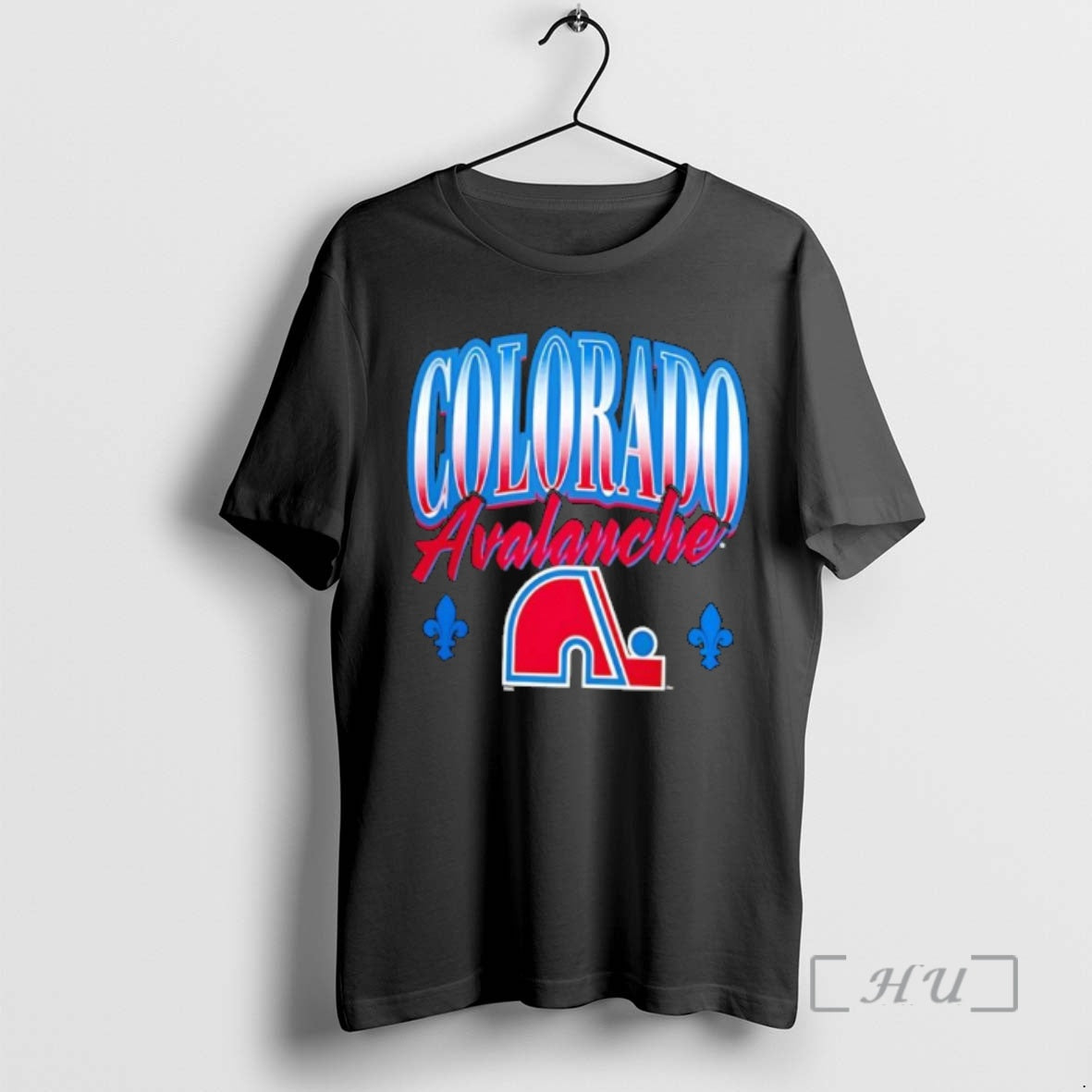 Officials Colorado Avalanche Retro Nordiques Logo Quebec Fleur De Lis T-Shirts, Hoodie, Sweatshirt | CiraTrend.com