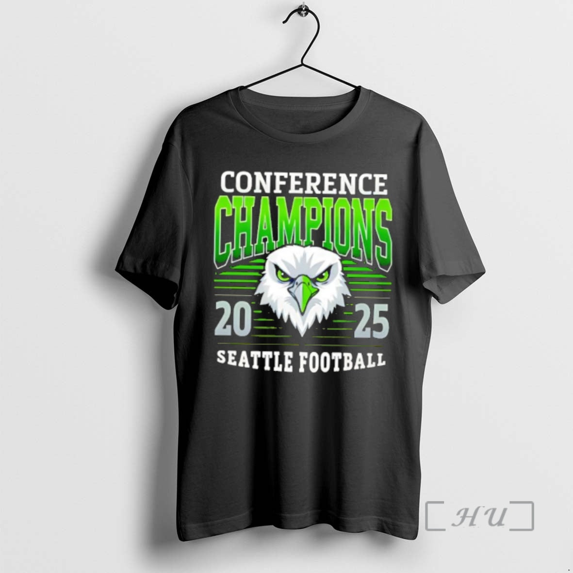 Officials Conference Champions 2025 Seattle Football Eagle Mascot Graphic T-Shirts, Hoodie, Sweatshirt | CiraTrend.com