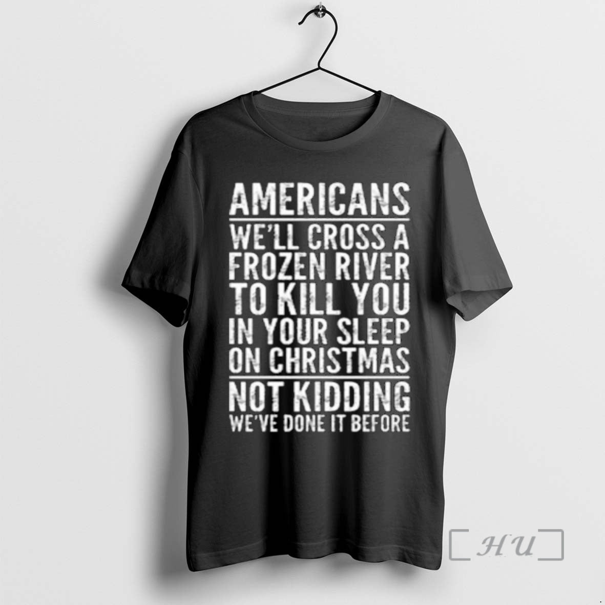 Officials Cross A River On Xmas Circle Black T-Shirts, Hoodie, Sweatshirt | CiraTrend.com