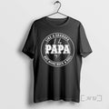 Officials Dad Papa Like A Grandpa But More Rock And Roll Funny Dadpapa Premium T-Shirts, Hoodie, Sweatshirt | CiraTrend.com
