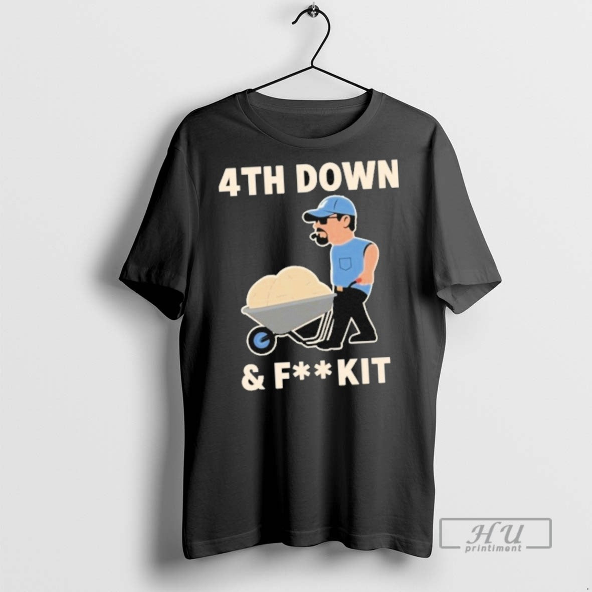 Officials Dan Campbell 4th Down And Fk It T Shirt
