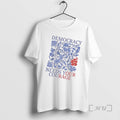Officials Democracy Needs Your Courage Floral T-Shirts, Hoodie, Sweatshirt | CiraTrend.com